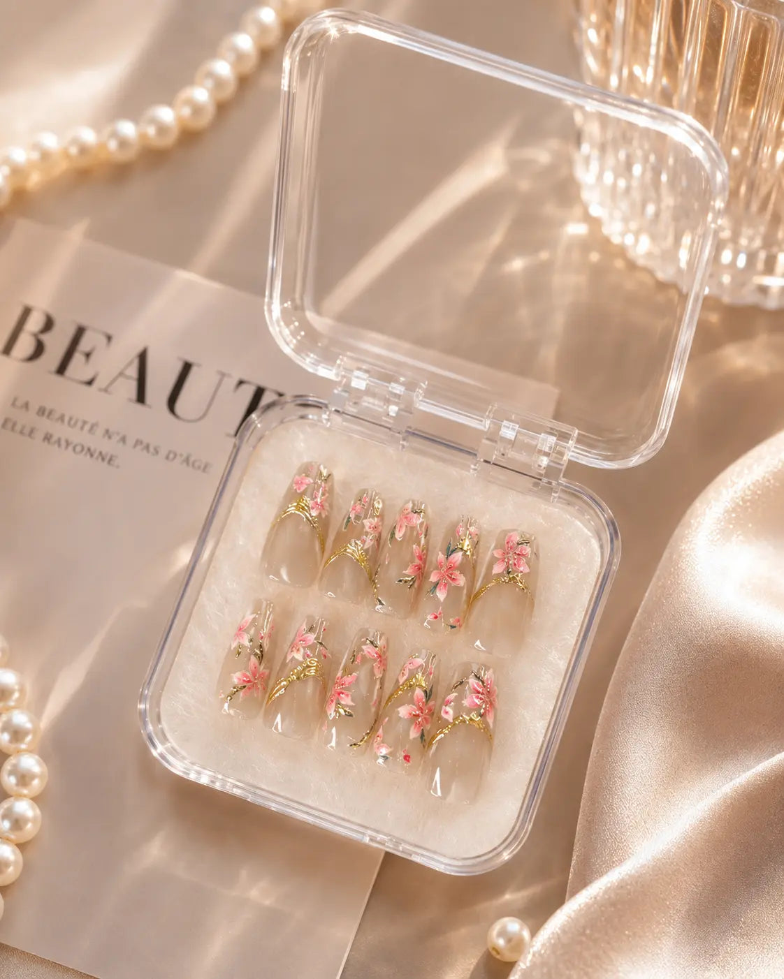 Luxury Press-On Nails – Reusable Glossy Wine Red Nail Set for Girls | Salon Style at Home cutiesclub.in