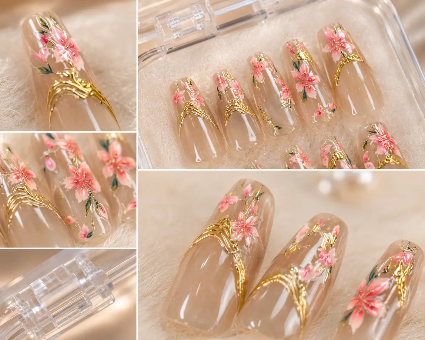 Luxury Press-On Nails – Reusable Glossy Wine Red Nail Set for Girls | Salon Style at Home cutiesclub.in