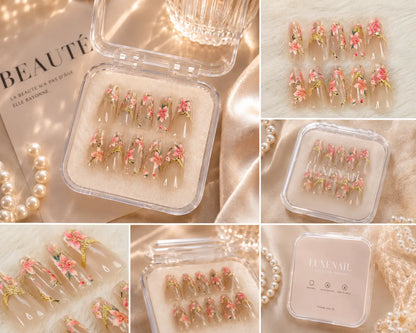 Luxury Press-On Nails – Reusable Glossy Wine Red Nail Set for Girls | Salon Style at Home cutiesclub.in